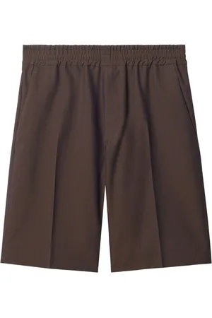 Burberry Pantalones cortos de vestir con motivo de espiga