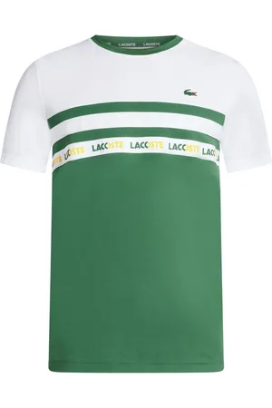 Lacoste Camiseta con ribete del logo