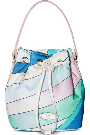 Puccini Bolso bombonera Yummy a rayas
