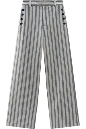 Woolrich Pantalones anchos a rayas