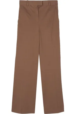 Circolo Pantalones rectos con tejido ondulado