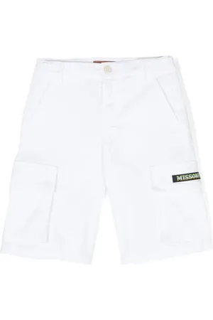 Missoni Bermudas cargo con aplique del logo