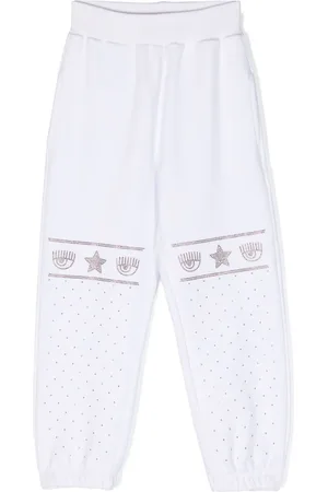 Chiara Ferragni Pantalones de chándal Maxi Logomania con apliques