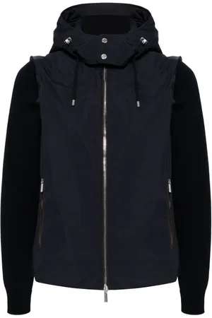 MOORER Chaqueta con capucha en contraste