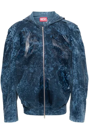 Diesel Sudadera S-Mika-Zip con capucha