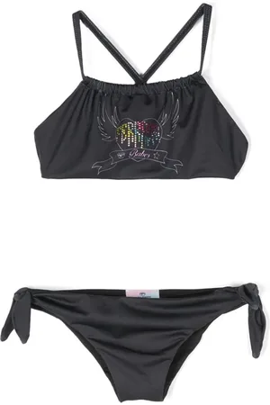 Chiara Ferragni Bikini con apliques de strass
