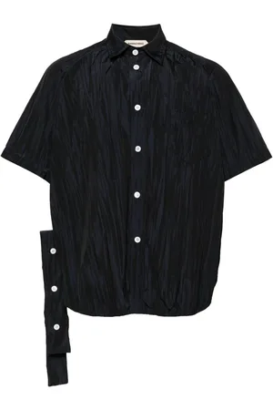 Namacheko Camisa Ven asimétrica plisada