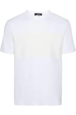 HERNO Camiseta con logo en relieve