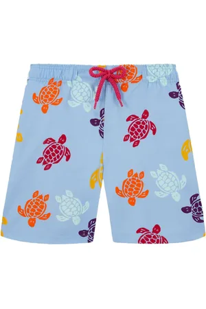 Vilebrequin Bañador con tortuga estampada