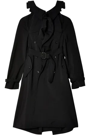 JUNYA WATANABE Vestido midi estilo gabardina