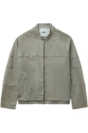 Izzue Chaqueta con cuello mao