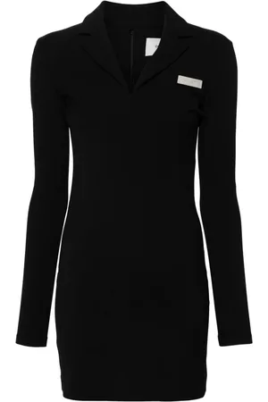 COPERNI Vestido corto con placa del logo