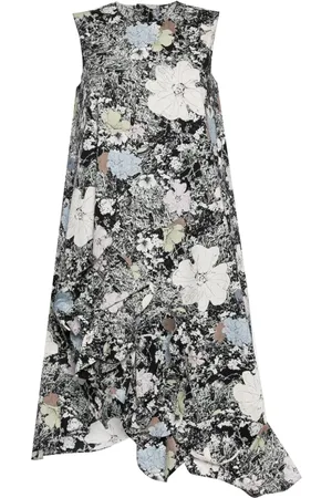 JNBY Vestido midi con estampado floral