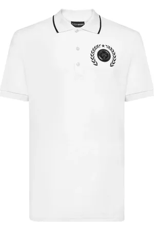 Philipp Plein Polo con logo estampado
