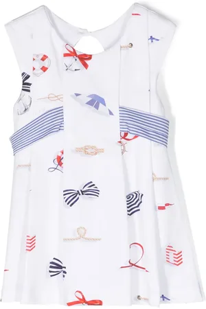 Lapin House Vestido con estampado gráfico