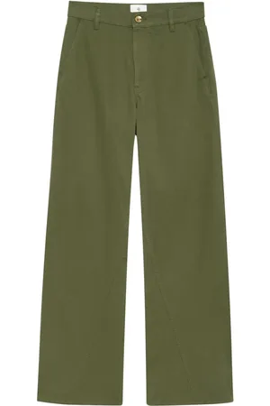 ANINE BING Pantalones Briley con costura curva