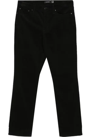 Ralph Lauren Pantalones slim de talle medio