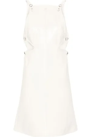 Courrèges Vestido corto Slash Buckle