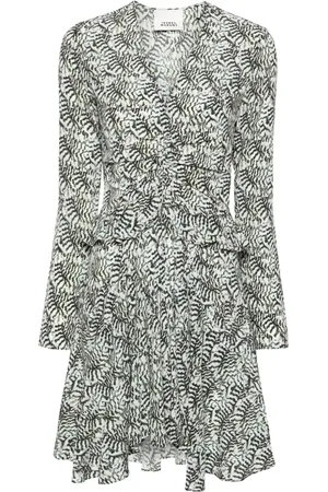 Isabel Marant Vestido corto Usmara con estampado abstracto