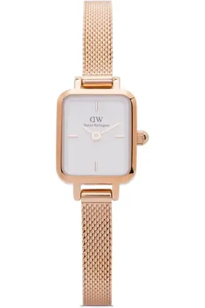 Daniel Wellington Reloj Quadro Mini Melrose de 18 mm