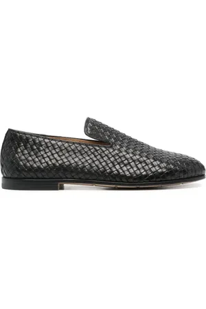 Premiata Slippers con diseño entretejido