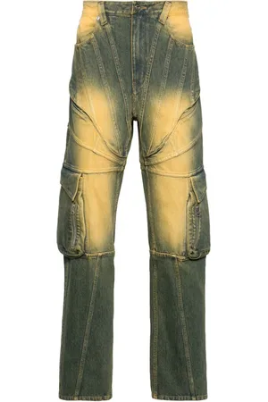 JUNTAE KIM Vaqueros cargo Corset