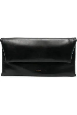 Jil Sander Bolso de mano con logo estampado