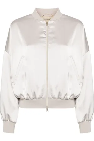 HERNO Chaqueta bomber con placa del logo