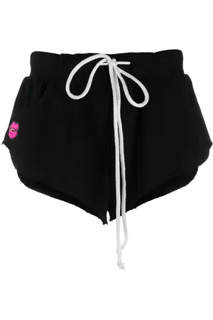 Natasha Zinko Shorts con parche de colmillo