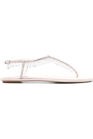 RENE CAOVILLA Sandalias Diana con apliques de cristal