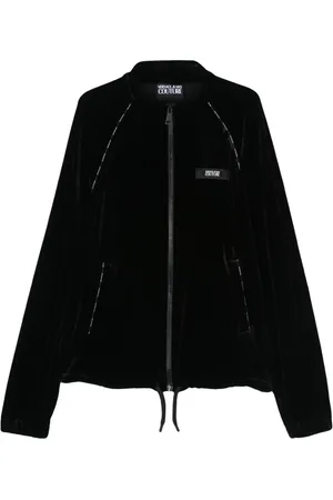 VERSACE Chaqueta con aplique del logo