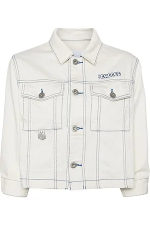 Chocoolate Chaqueta vaquera con logo bordado