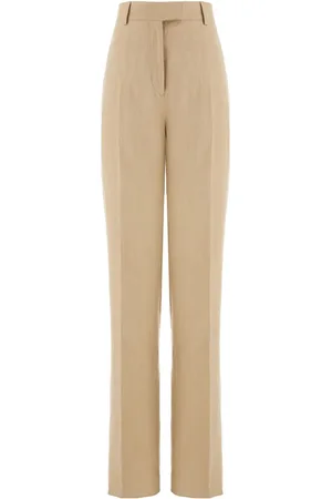 Salvatore Ferragamo Pantalones de vestir de talle alto