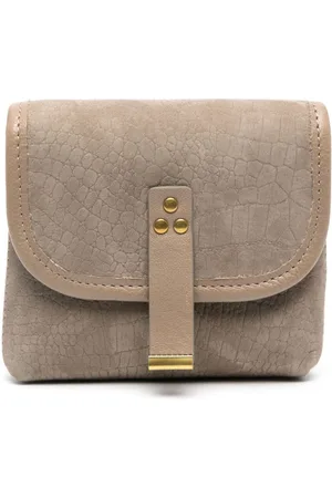 JÉRÔME DREYFUSS Cartera con efecto de piel de cocodrilo