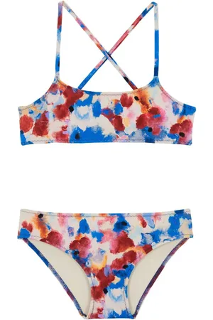 Vilebrequin Set bikini con estampado Flowers in the Sky