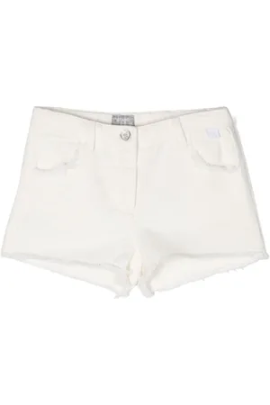 Il gufo Pantalones vaqueros cortos deshilachados