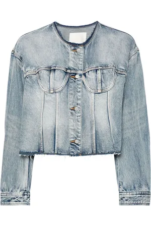JNBY Chaqueta vaquera con dobladillo sin rematar