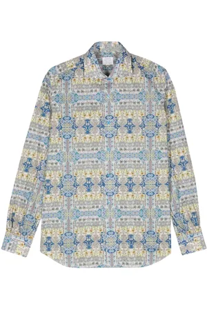 MAZZARELLI Camisa con estampado floral