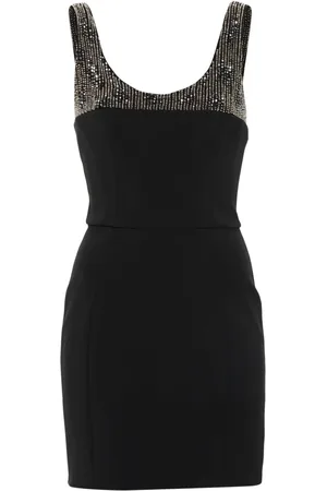 Elisabetta Franchi Vestido corto con detalle con cuentas