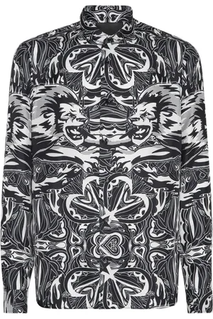 Philipp Plein Camisa Dandy Lion Circus