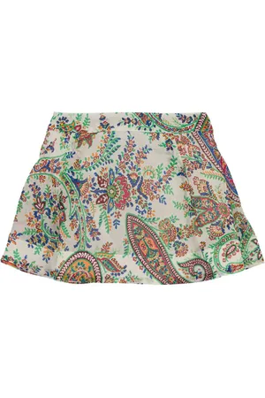 Etro Falda con estampado de cashmere