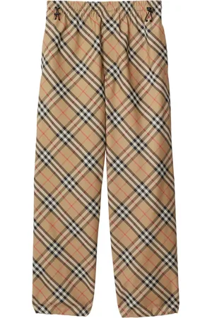 Burberry Pantalones rectos a cuadros