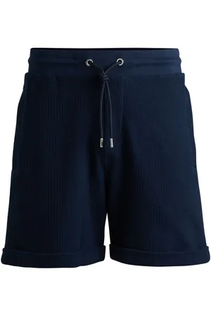 HUGO BOSS Pantalones cortos de deporte de canalé