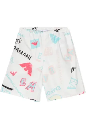 Emporio Armani Pantalones cortos con logo estampado