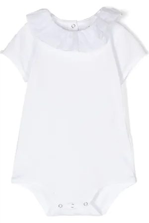 DOUUOD KIDS Body con volantes en el cuello