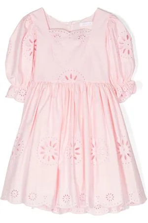 PATACHOU Vestido con bordado inglés
