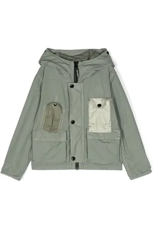 C.P. Company Chaqueta con detalle de lentes