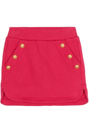 Balmain Falda con detalle de botones