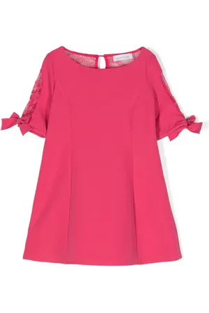 MONNALISA Vestido con encaje floral