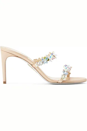 RENE CAOVILLA Mules Bessie con tacón de 80 mm